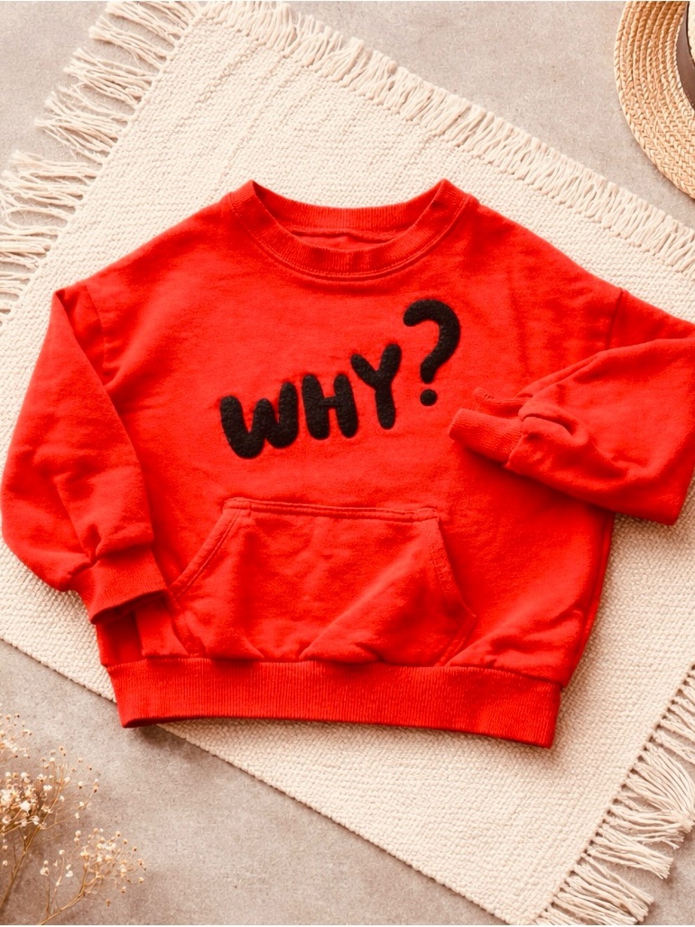 Toddler Orange Sweater